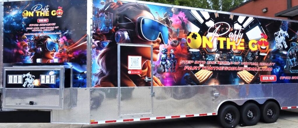 party bus game truck